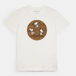 **ISO** Coach x Peanuts Snoopy Shirt